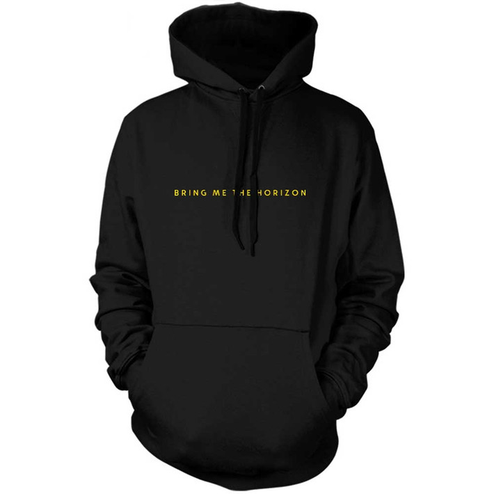 Bring Me The Horizon 'Spray Hex' (Black) Pull Over Hoodie