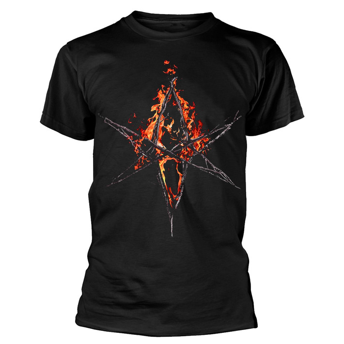 Bring Me The Horizon 'Flaming Hex' (Black) T-Shirt