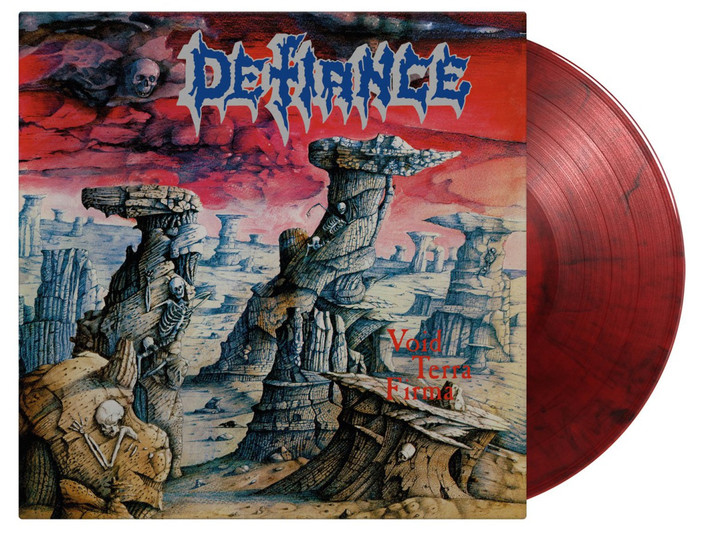 Defiance 'Void Terra Firma' LP 180g Red Black Marbled Vinyl