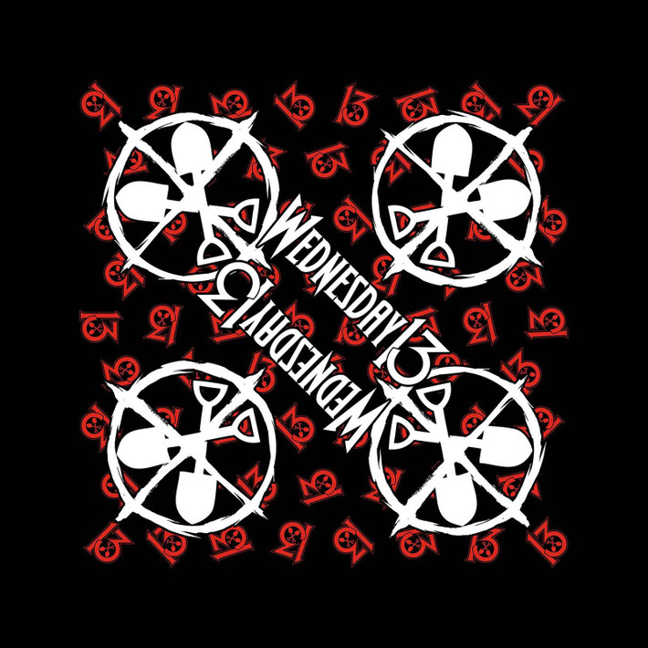 Wednesday 13 'Logo Shovels' Bandana