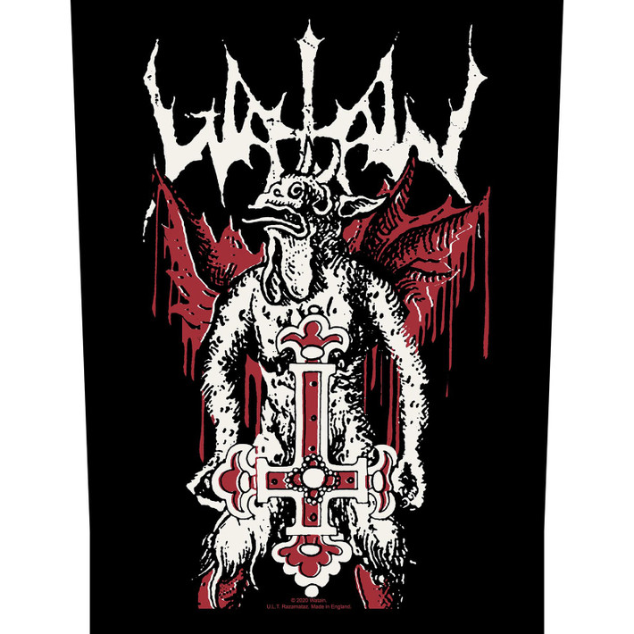 Watain 'Inverted Cross' Back Patch