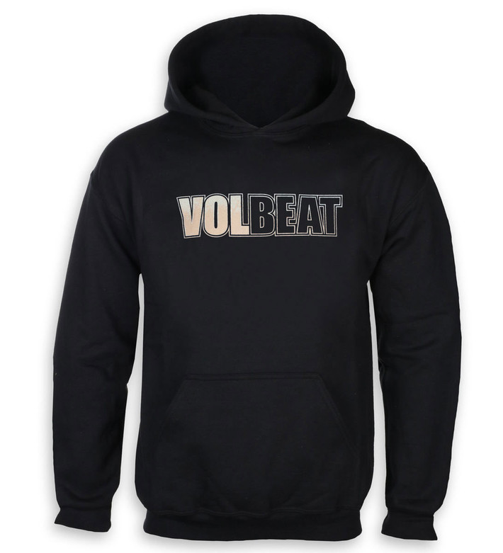 Volbeat 'Bleeding Crown Skull' (Black) Pull Over Hoodie Front
