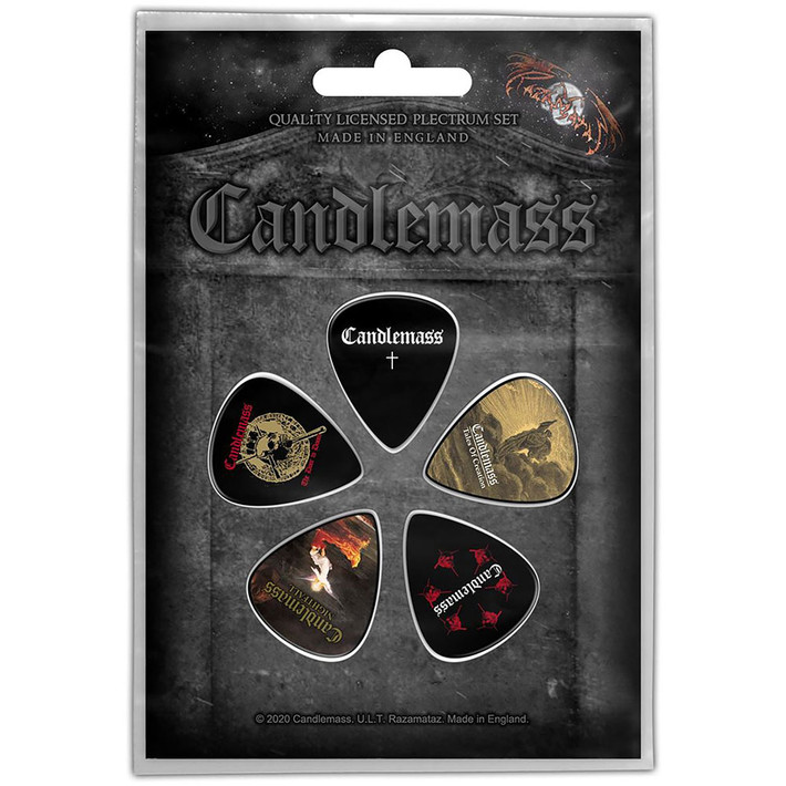 Candlemass 'Gravestone' Plectrum Pack