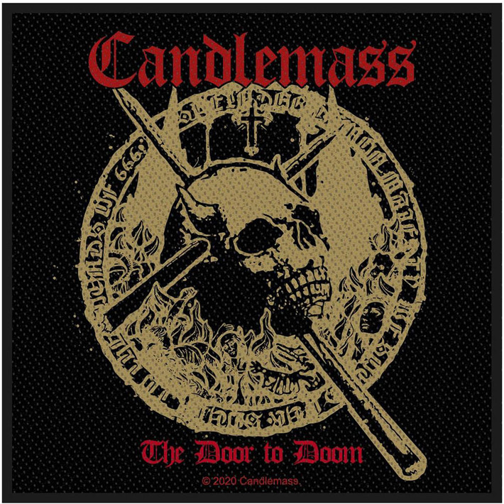 Candlemass 'The Door to Doom' Patch