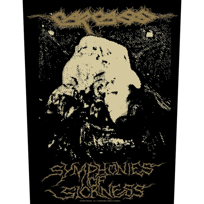 Carcass 'Symphonies Of Sickness' Back Patch