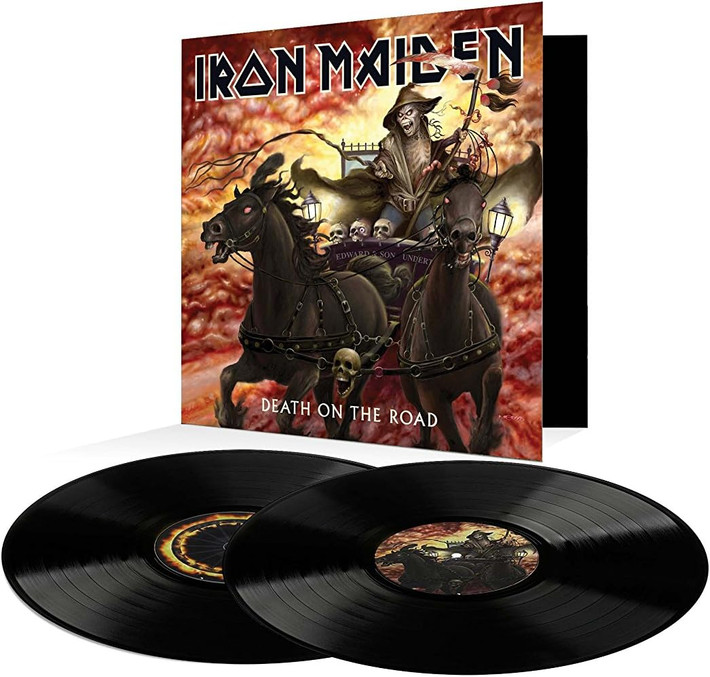 Iron Maiden 'Death On The Road' 2LP Black Vinyl