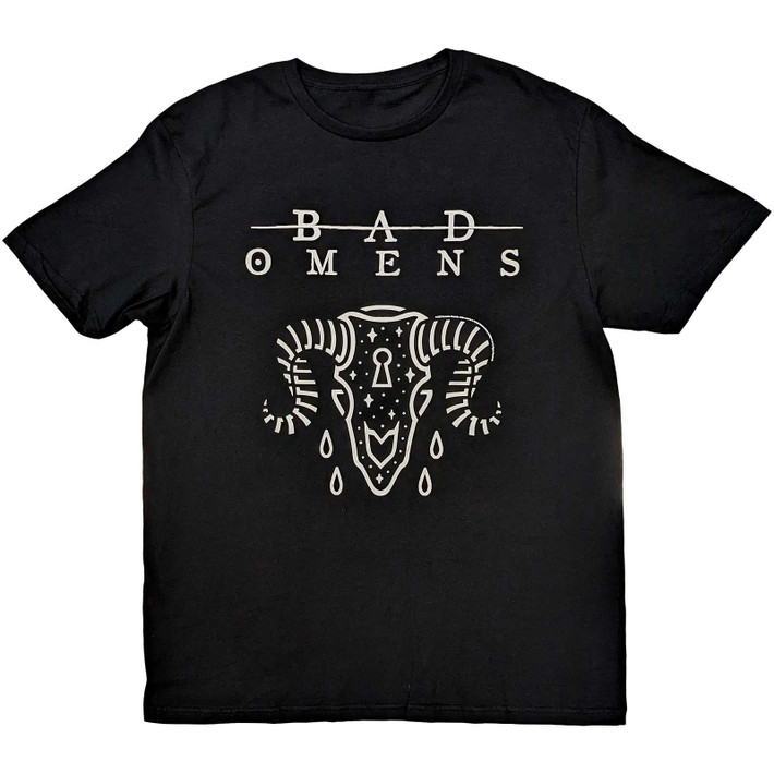 Bad Omens 'Ram Skull' (Black) T-Shirt