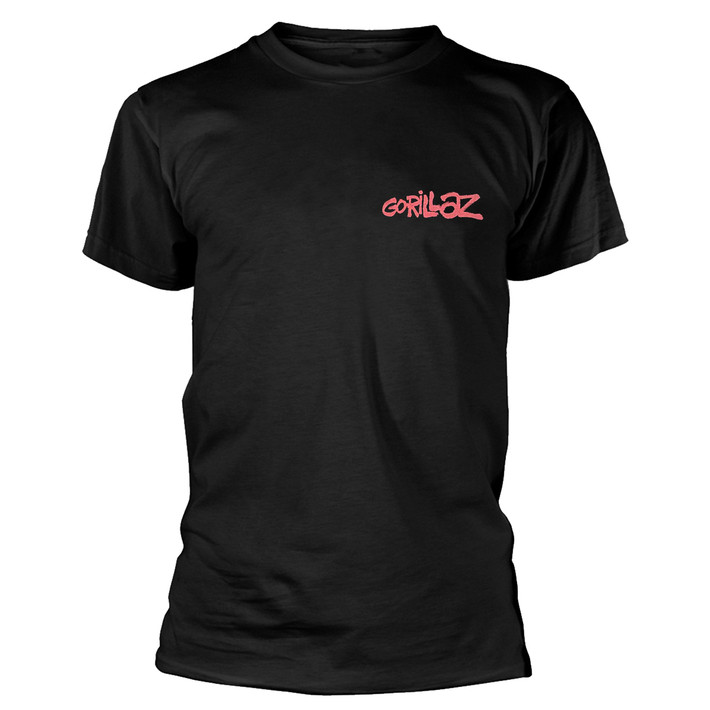 Gorillaz 'Cult of Gorillaz' (Black) T-Shirt