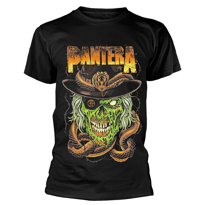 Pantera 'Snake & Skull' (Black) T-Shirt