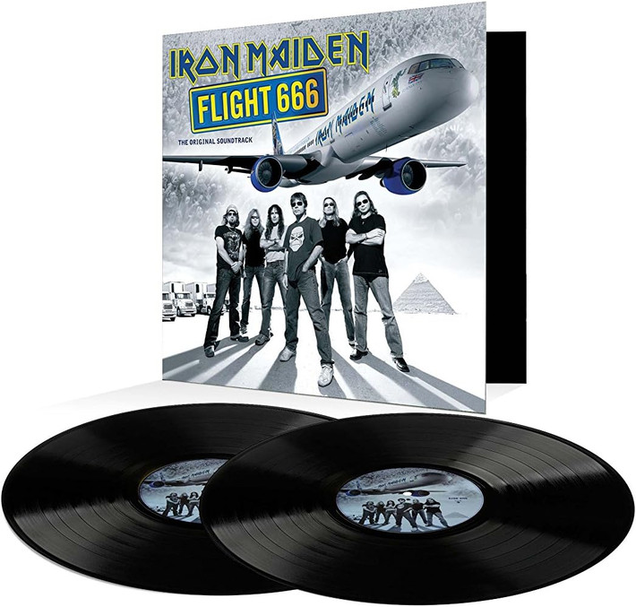 Iron Maiden 'Flight 666 Original Soundtrack' 2LP Black Vinyl