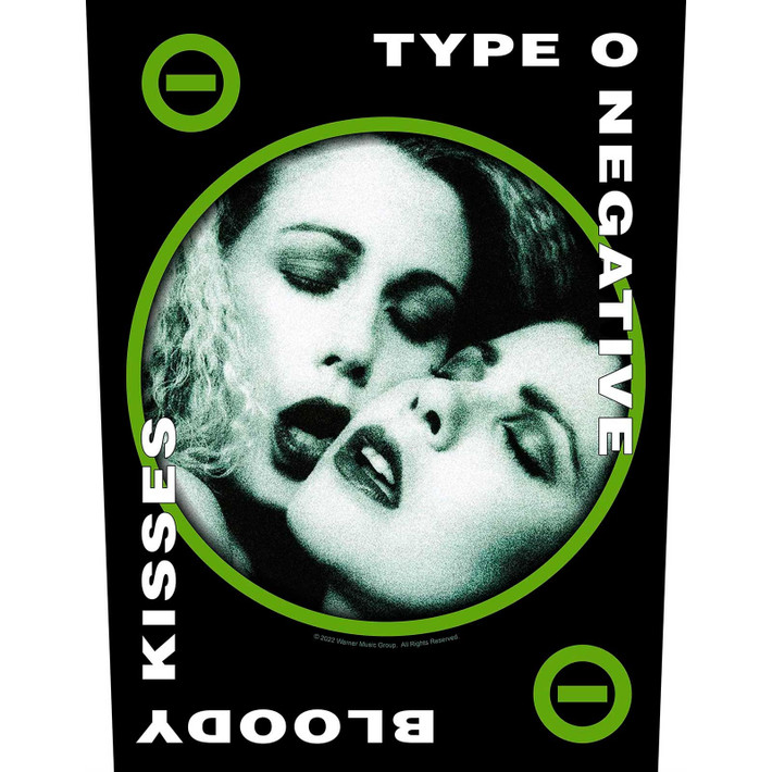 Type O Negative 'Bloody Kisses' Back Patch