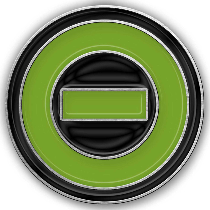 Type O Negative 'Negative Symbol' Pin Badge