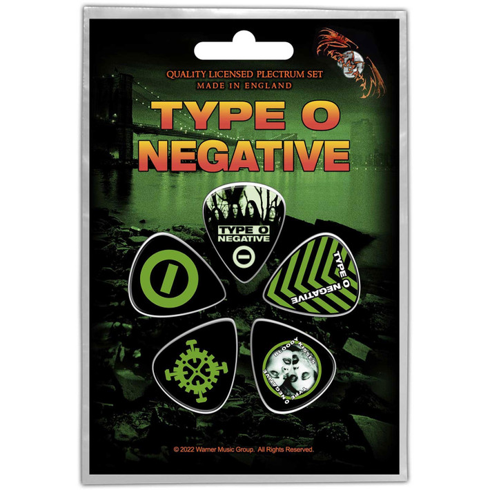 Type O Negative 'World Coming Down' Plectrum Pack