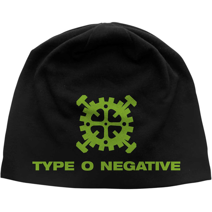 Type O Negative 'Gear Logo' (Black) Beanie Hat