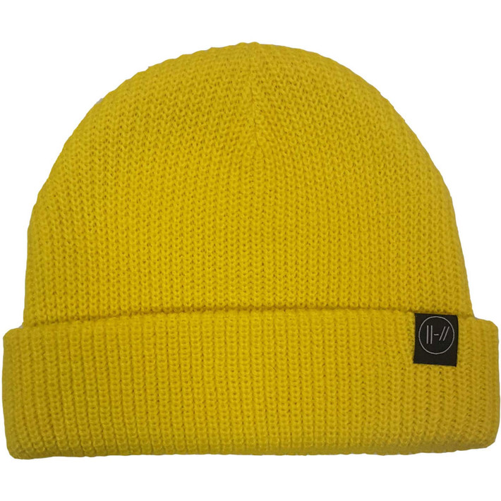 Twenty One Pilots 'Double Bars' (Yellow) Beanie Hat