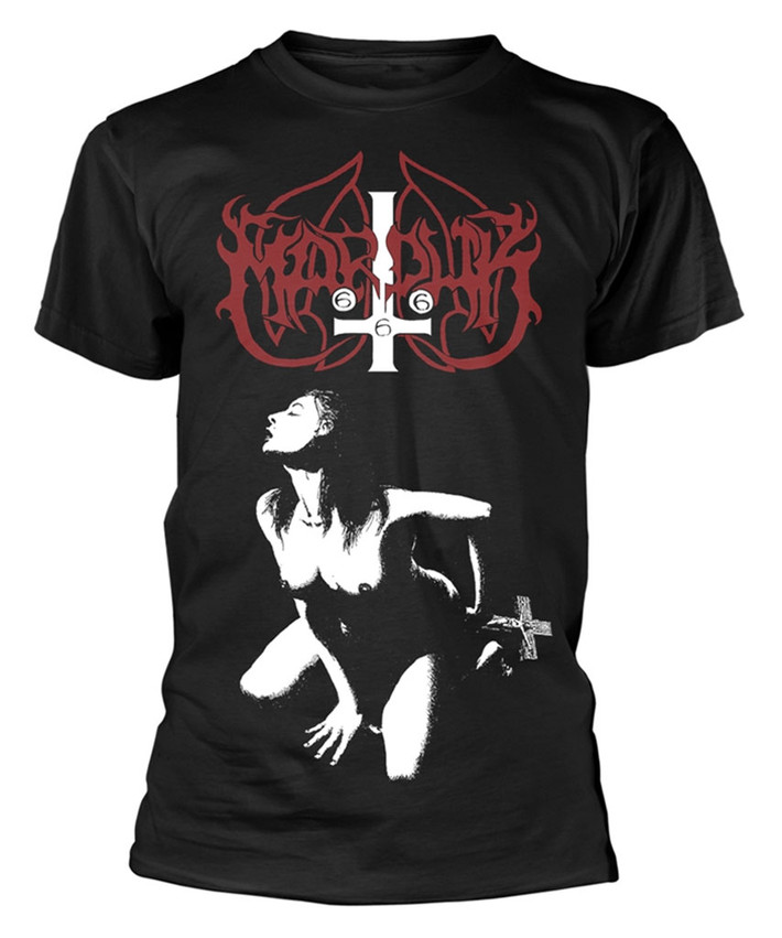 Marduk 'Fuck Me Jesus' (Black) T-Shirt Front