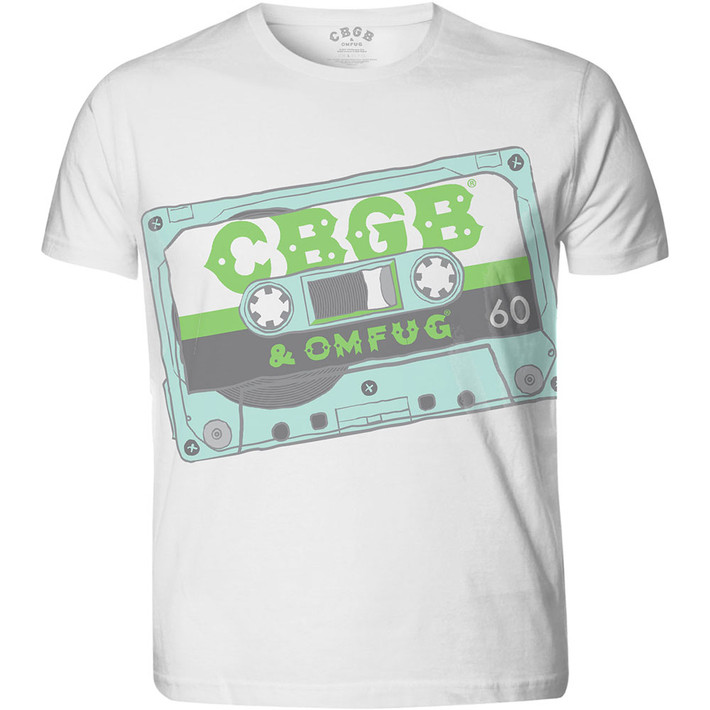 CBGB 'Tape' (White Sublimation-Dye) T-Shirt
