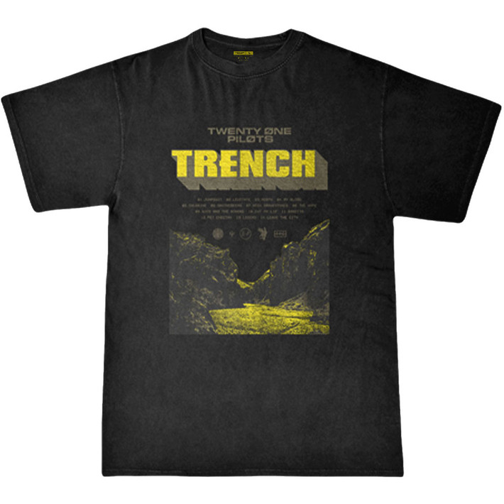 Twenty One Pilots 'Trench Cliff' (Black) T-Shirt