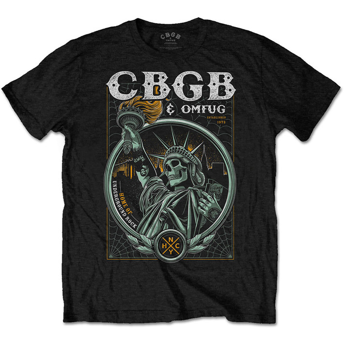 CBGB 'Liberty' (Black) T-Shirt