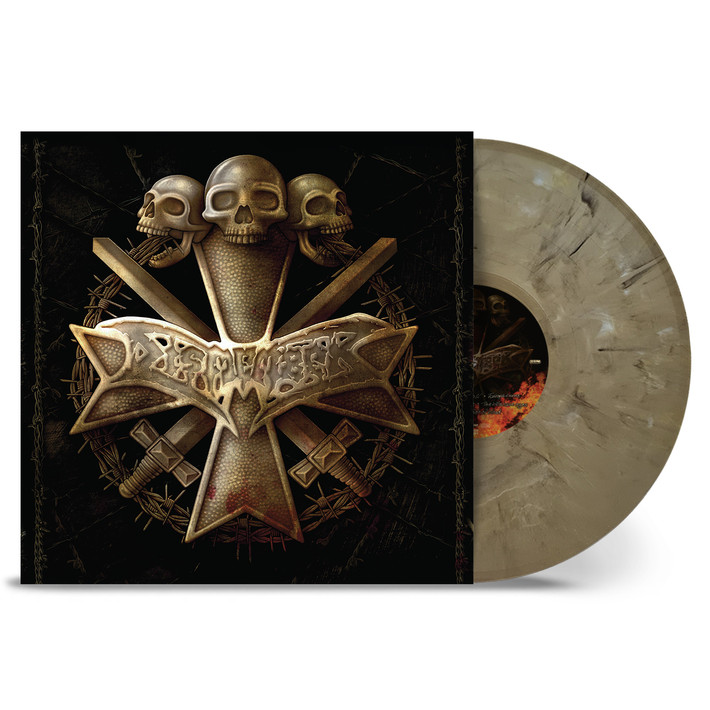 Dismember 'Dismember' LP Gold Marble Vinyl