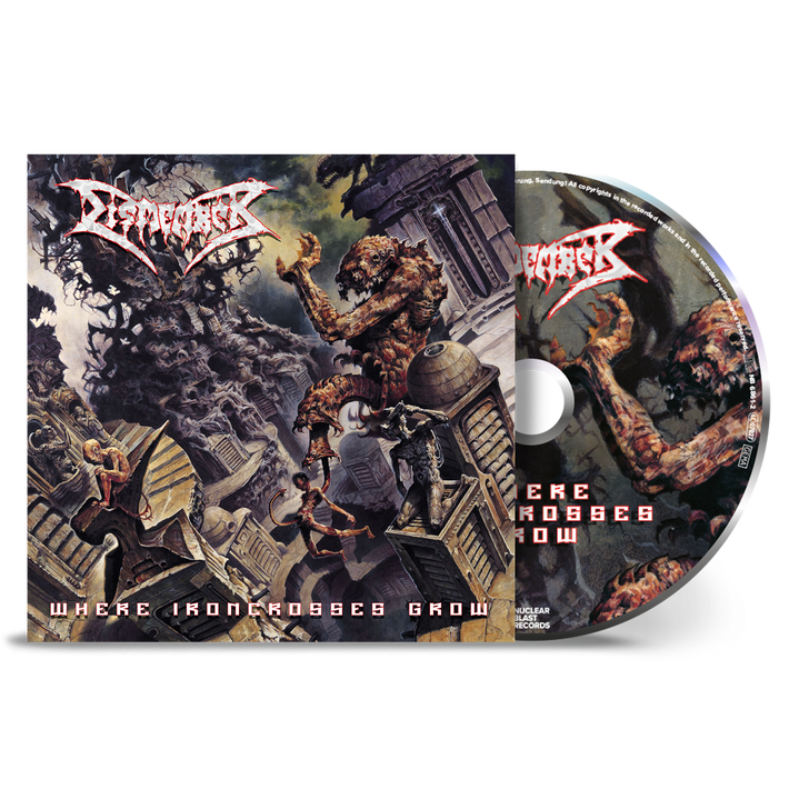 Dismember 'Where Ironcrosses Grow' CD Jewel Case