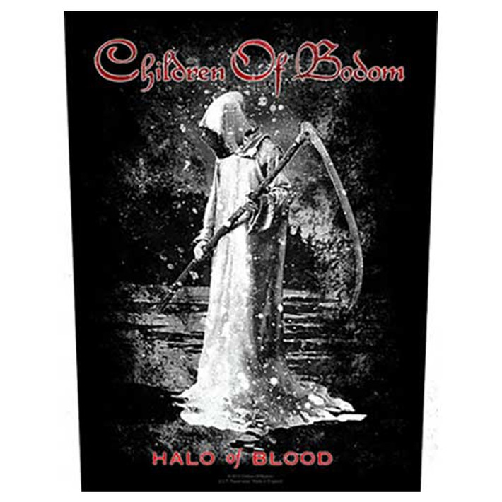 Children Of Bodom 'Halo of Blood' (Black) Back Patch