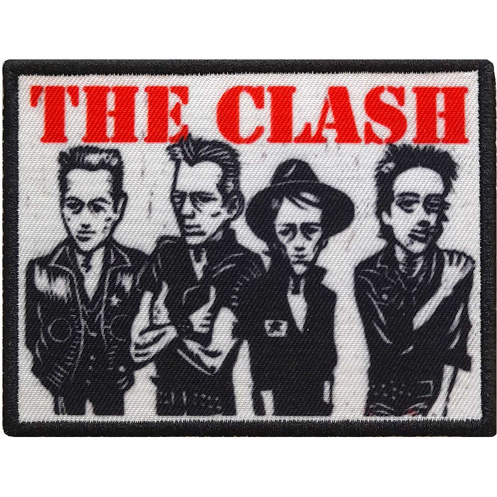 The Clash 'Characters' (Iron On) Patch