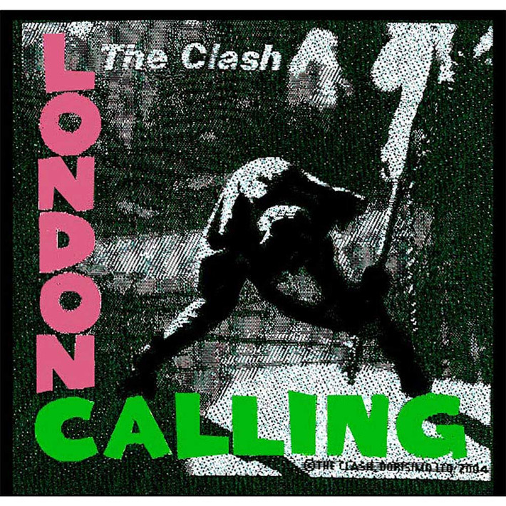 The Clash 'London Calling' Patch