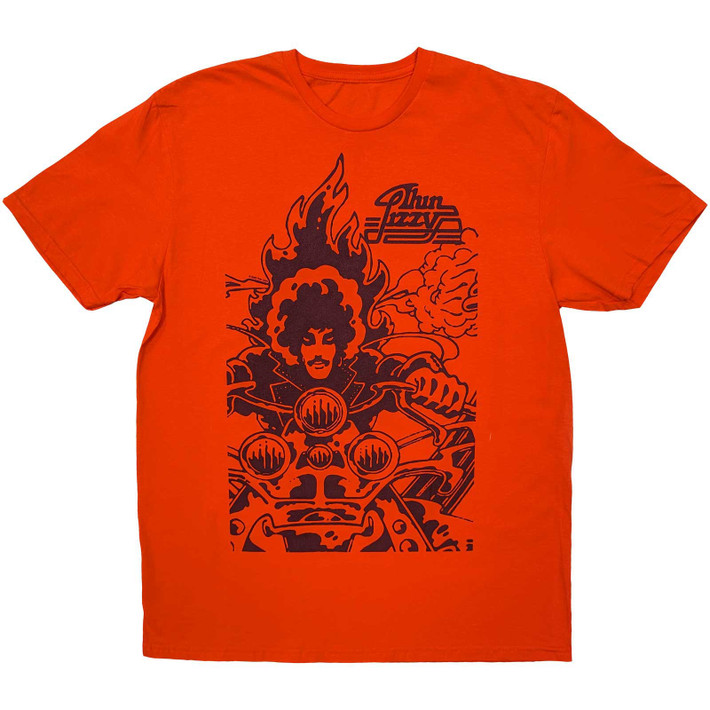 Thin Lizzy 'The Rocker' (Orange) T-Shirt