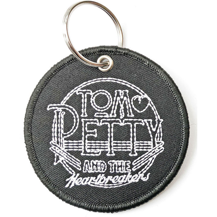 Tom Petty & The Heartbreakers 'Circle Logo' Patch Keyring