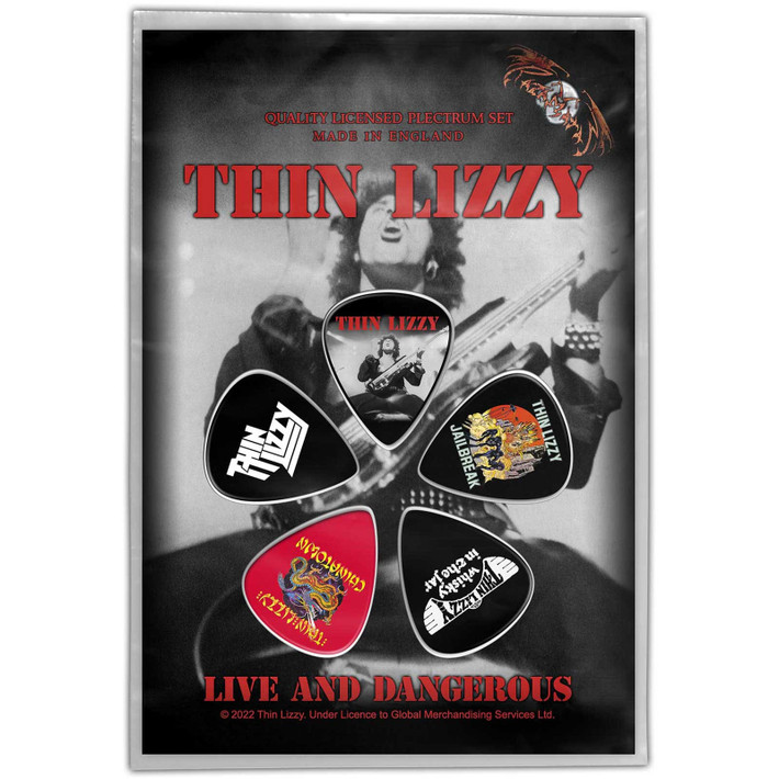 Thin Lizzy 'Live & Dangerous' Plectrum Pack