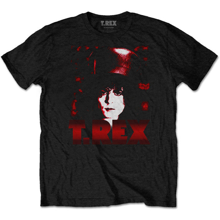 T. Rex 'Marc Top Hat' (Black) T-Shirt