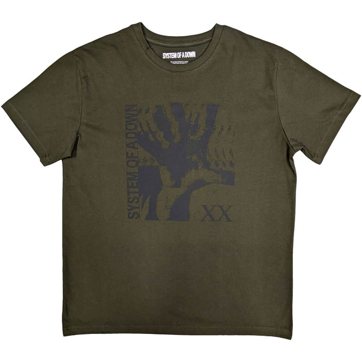 System Of A Down 'Intoxicated' (Green) T-Shirt
