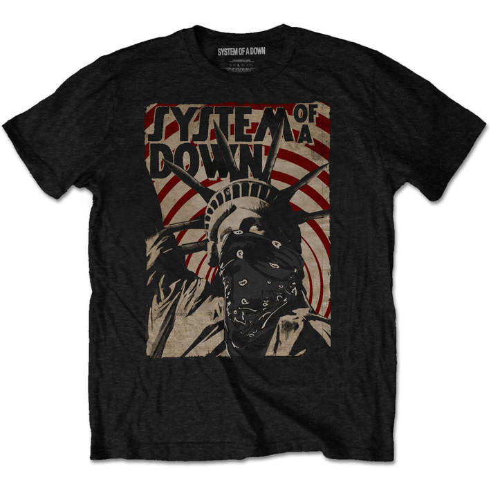 System Of A Down 'Liberty Bandit' (Black) T-Shirt