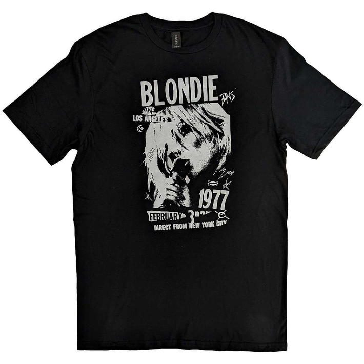 Blondie '1977 Vintage' (Black) T-Shirt