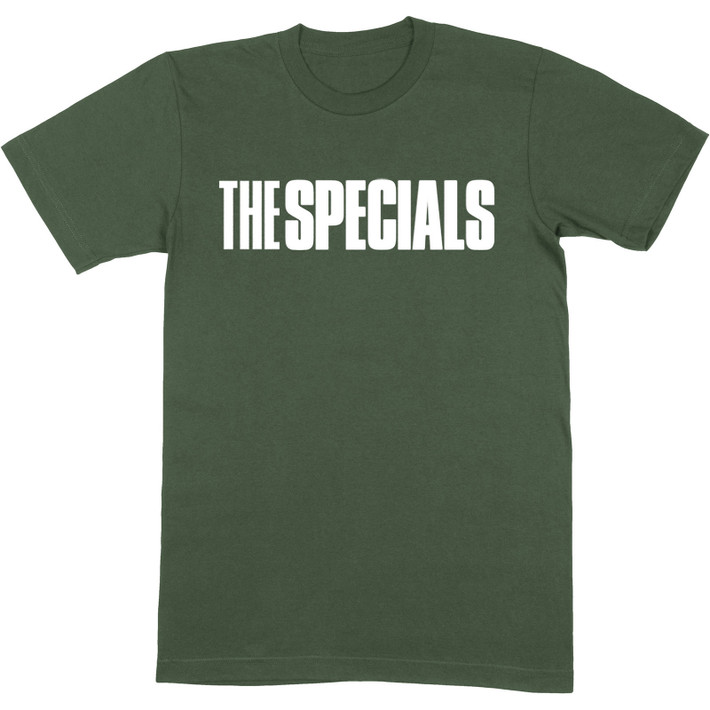 The Specials 'Solid Logo' (Green) T-Shirt