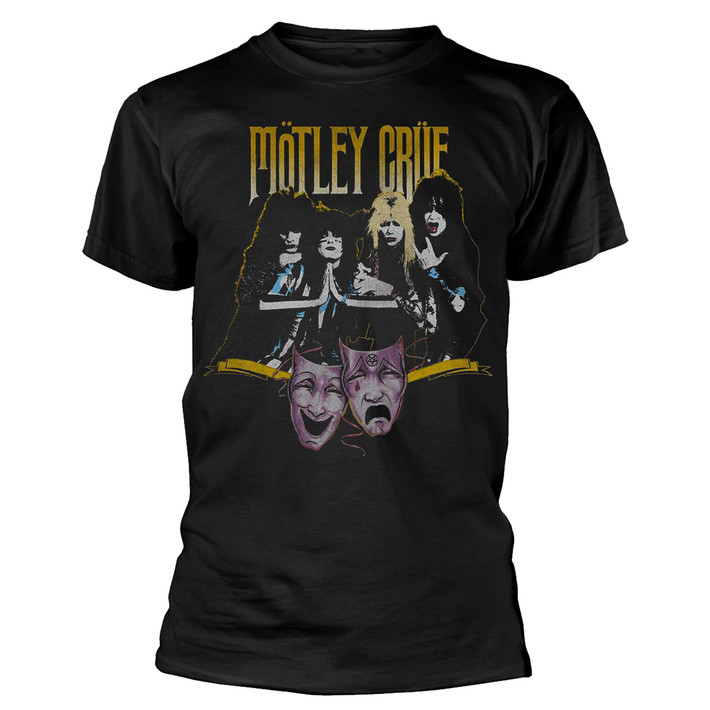 Motley Crue 'Theatre Vintage' (Black) T-Shirt