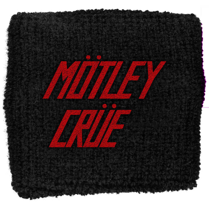 Motley Crue 'Logo' (Black) Wristband