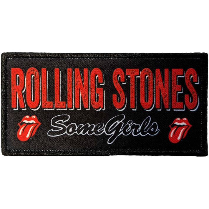 The Rolling Stones 'Some Girls Logo' Patch
