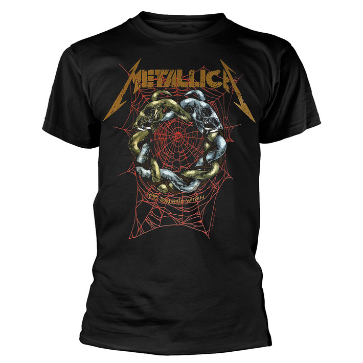 Metallica 'Ruin/Struggle  BP' (Black) T-Shirt