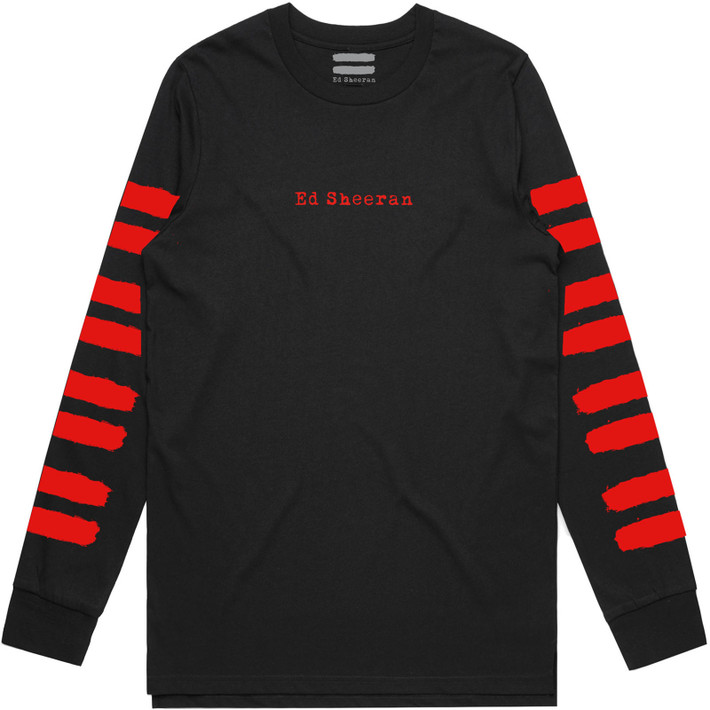 Ed Sheeran 'Equals' (Black) Long Sleeve Shirt