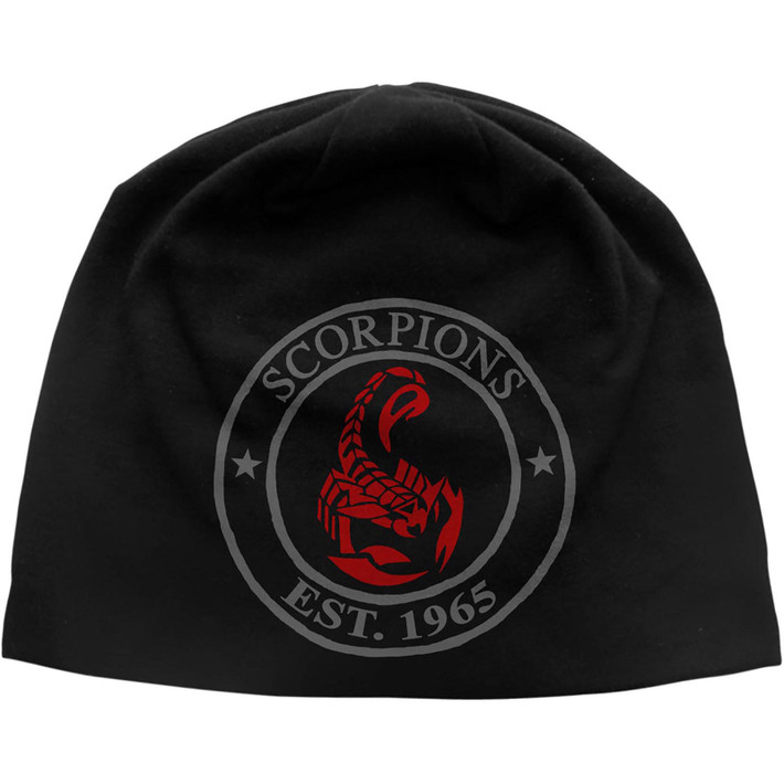 Scorpions 'Est. 1965' (Black) Beanie Hat