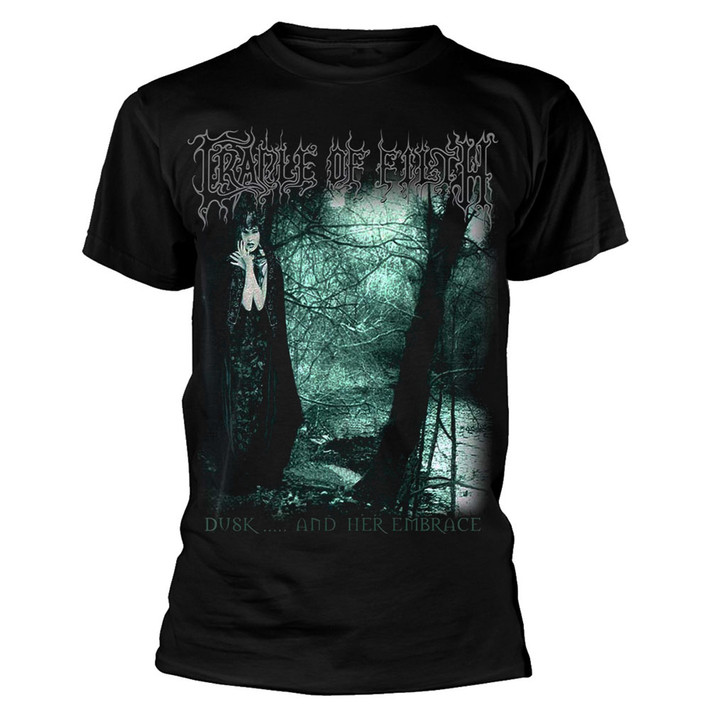 Cradle Of Filth 'Dusk & Her Embrace' (Black) T-Shirt Front