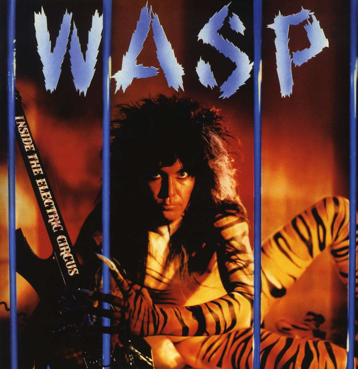 W.A.S.P. 'Inside The Electric Circus' LP Blue Vinyl