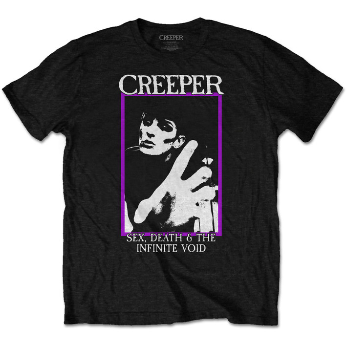 Creeper 'Sex, Death And The Infinite Void' (Black) T-Shirt