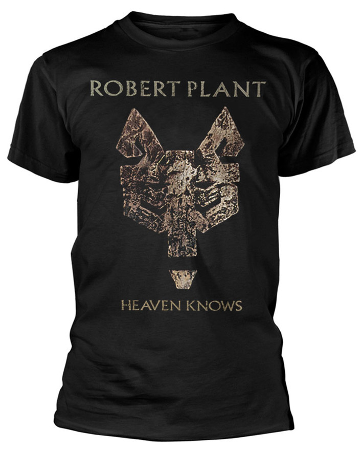 Robert Plant 'Heaven Knows' (Black) T-Shirt