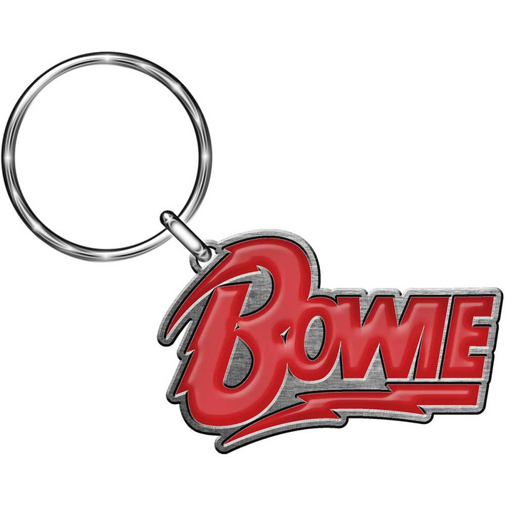 David Bowie 'Logo Die-Cast' Keyring