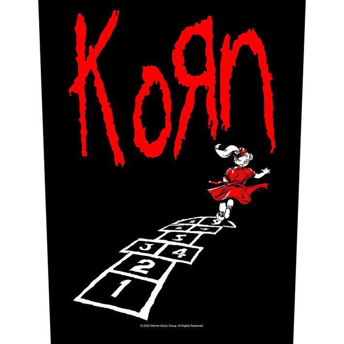 Korn 'Follow The Leader (Black) Back Patch