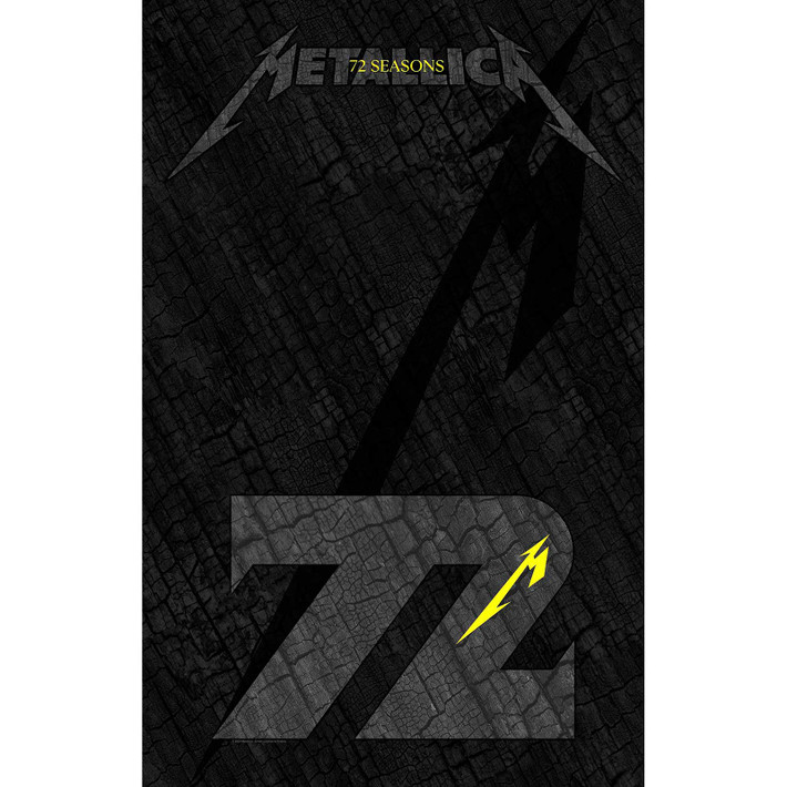 Metallica 'Charred M72' Textile Poster