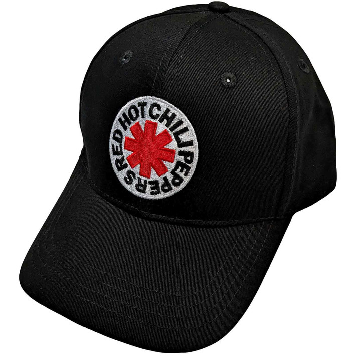 Red Hot Chili Peppers 'Classic Asterisk' (Black) Baseball Cap Eyesore Merch